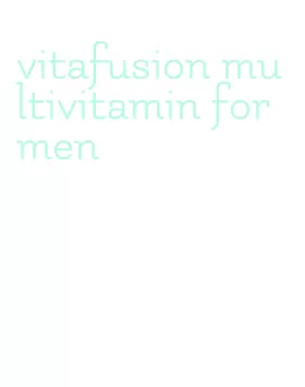 vitafusion multivitamin for men