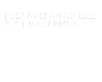 platinum rhino male enhancement