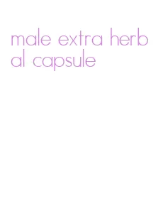 male extra herbal capsule