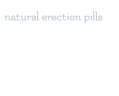 natural erection pills