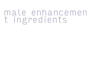 male enhancement ingredients