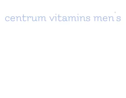 centrum vitamins men's