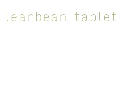 leanbean tablet