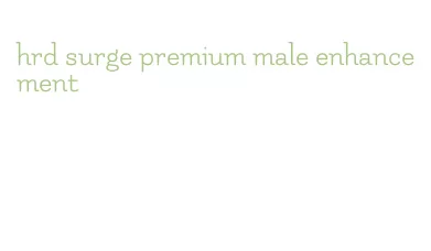 hrd surge premium male enhancement