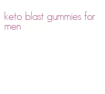 keto blast gummies for men