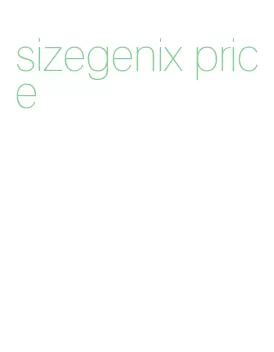 sizegenix price