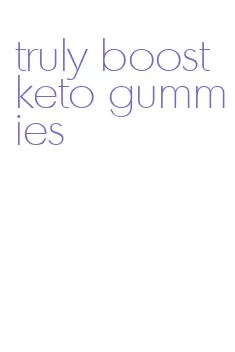 truly boost keto gummies