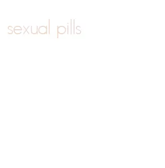 sexual pills