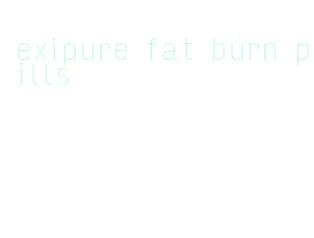 exipure fat burn pills