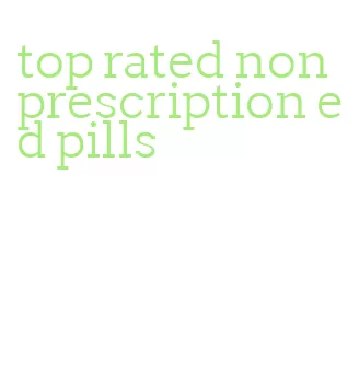 top rated non prescription ed pills