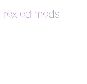 rex ed meds