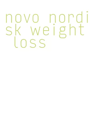novo nordisk weight loss
