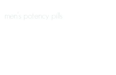 men's potency pills