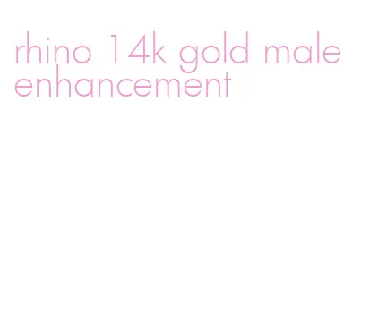 rhino 14k gold male enhancement