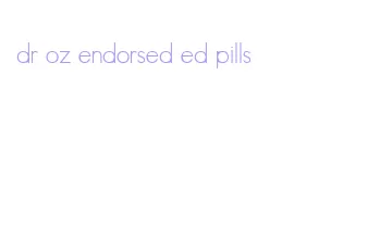 dr oz endorsed ed pills