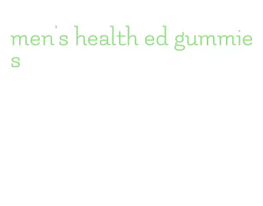 men's health ed gummies