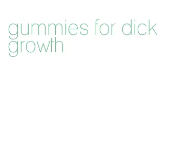 gummies for dick growth