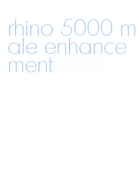 rhino 5000 male enhancement