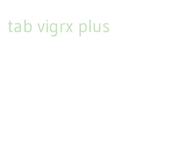 tab vigrx plus