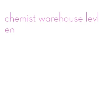 chemist warehouse levlen