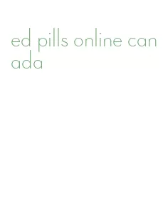 ed pills online canada