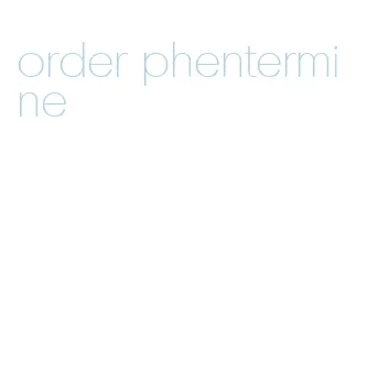 order phentermine