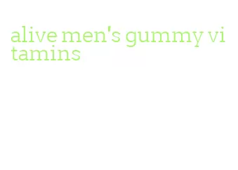 alive men's gummy vitamins