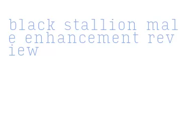 black stallion male enhancement review