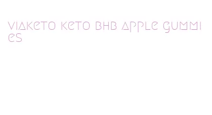 viaketo keto bhb apple gummies