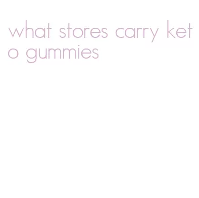 what stores carry keto gummies