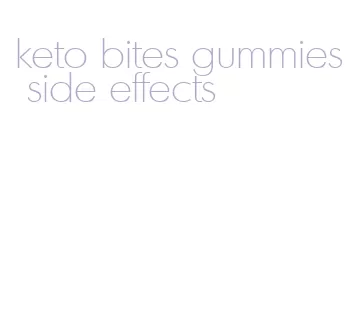 keto bites gummies side effects