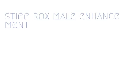 stiff rox male enhancement