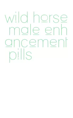 wild horse male enhancement pills