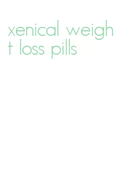 xenical weight loss pills