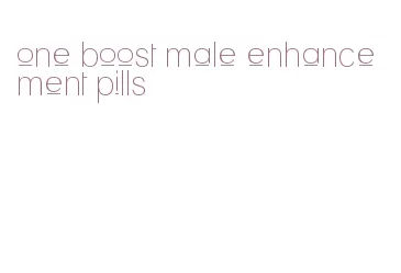 one boost male enhancement pills