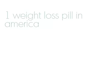 1 weight loss pill in america
