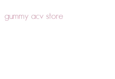 gummy acv store