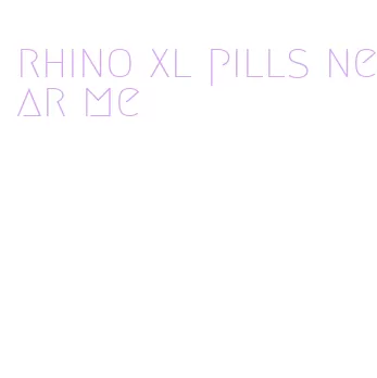 rhino xl pills near me