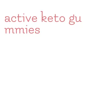 active keto gummies
