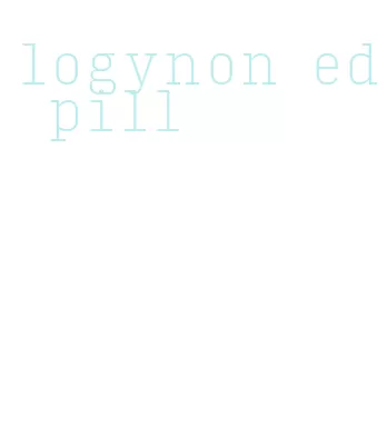 logynon ed pill