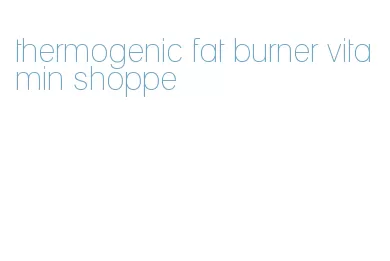 thermogenic fat burner vitamin shoppe