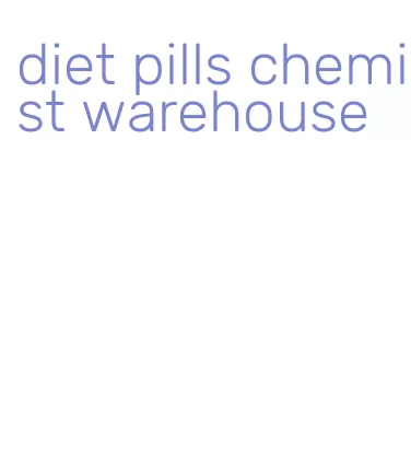 diet pills chemist warehouse