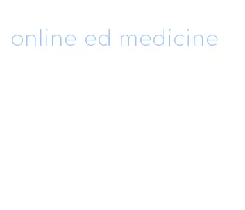 online ed medicine