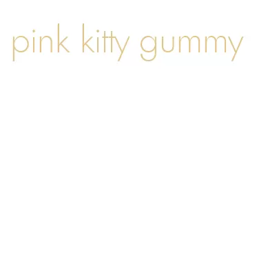 pink kitty gummy