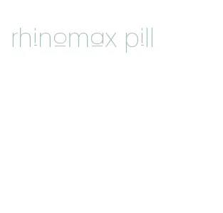 rhinomax pill