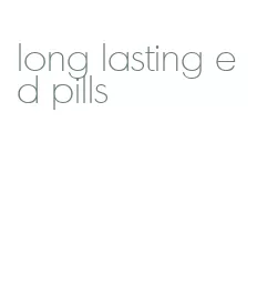 long lasting ed pills