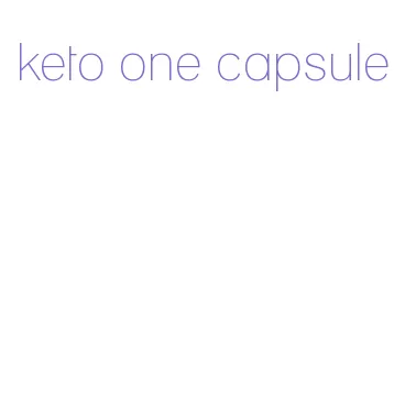 keto one capsule