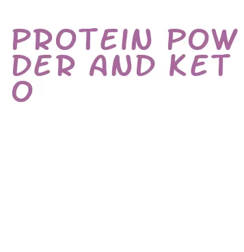 protein powder and keto