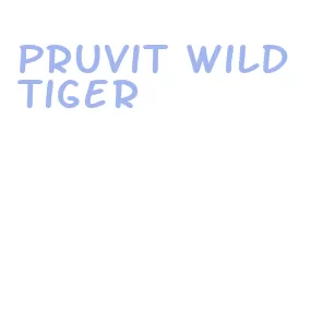 pruvit wild tiger