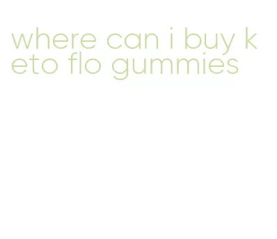 where can i buy keto flo gummies